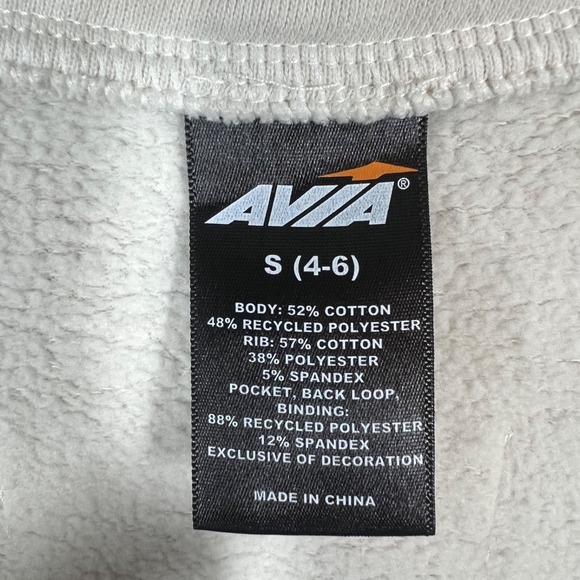 Avia 1/4 Zip Sweatshirt Bundle Women's Small Black Small White Outdoor Oversized - Picture 3 of 8